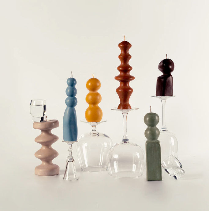 The Transformational Journey Through Wax: Discover Our Collection of Hand-Sculpted Pillar Candles