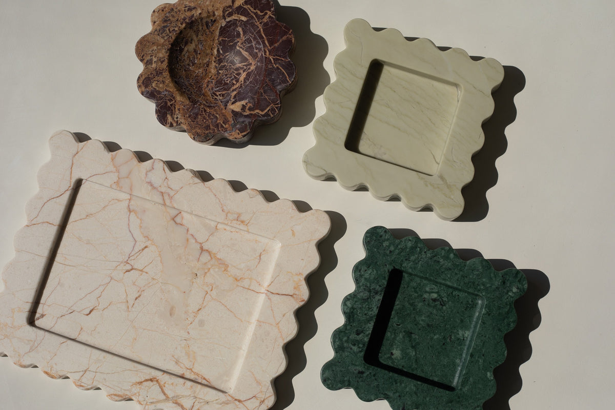 Crafted from marble and other precious materials, the Mini Box by Anastasio Home is a delicate home accessory that adds luxury to everyday items in your home.