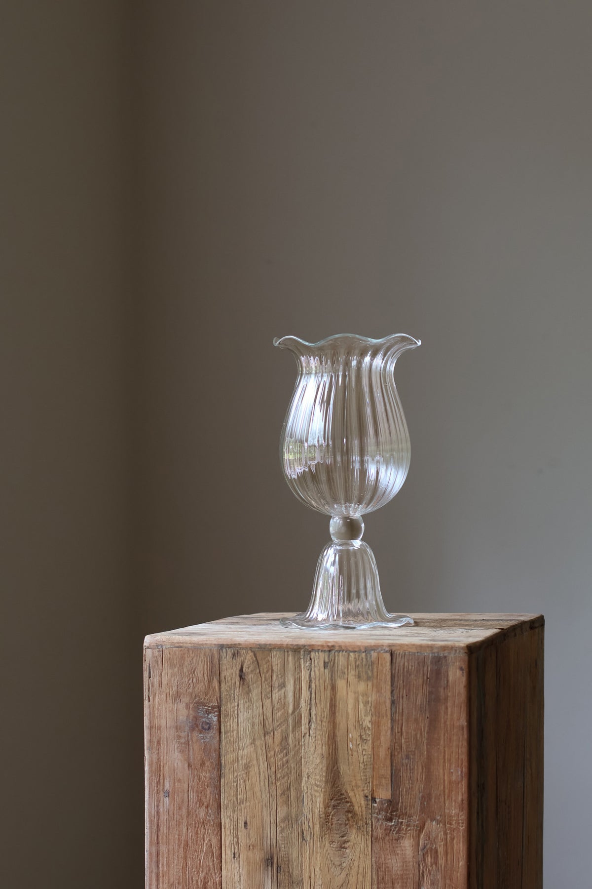 OPULENT GLASS VESSEL