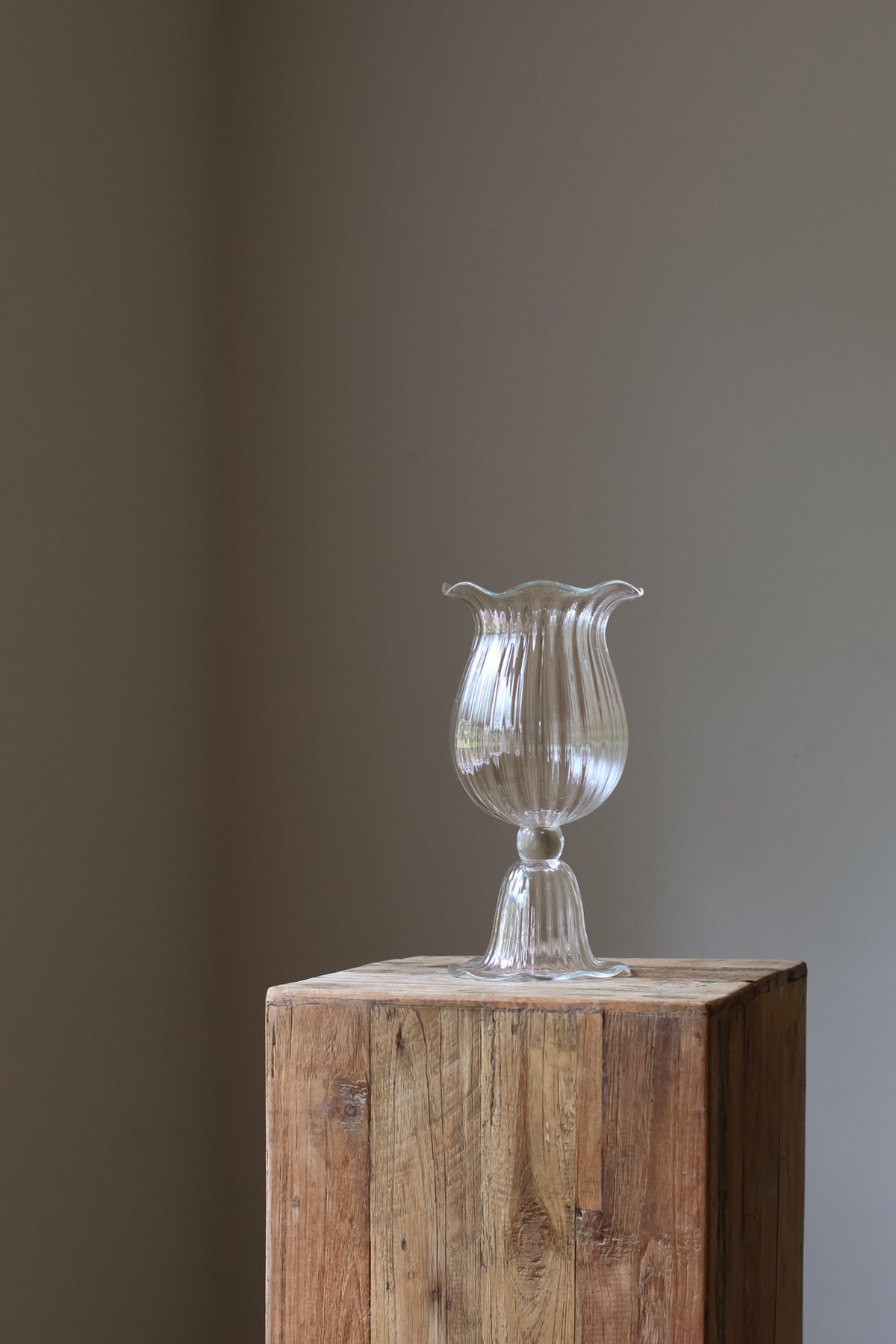OPULENT GLASS VESSEL