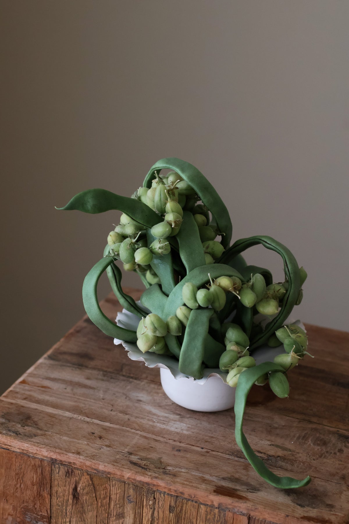 LOW FRAYED BOWL MILK