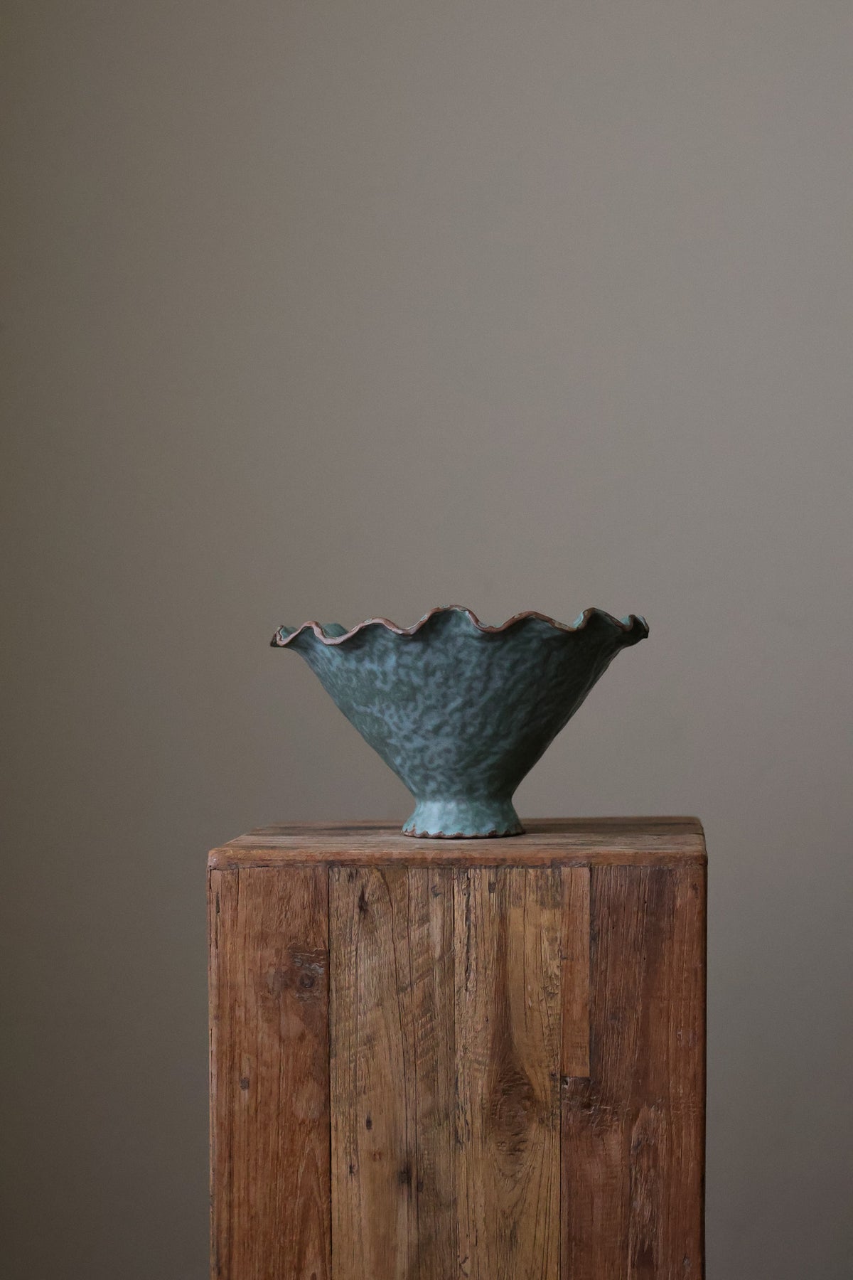 WONKY WAVE BOWL JADE