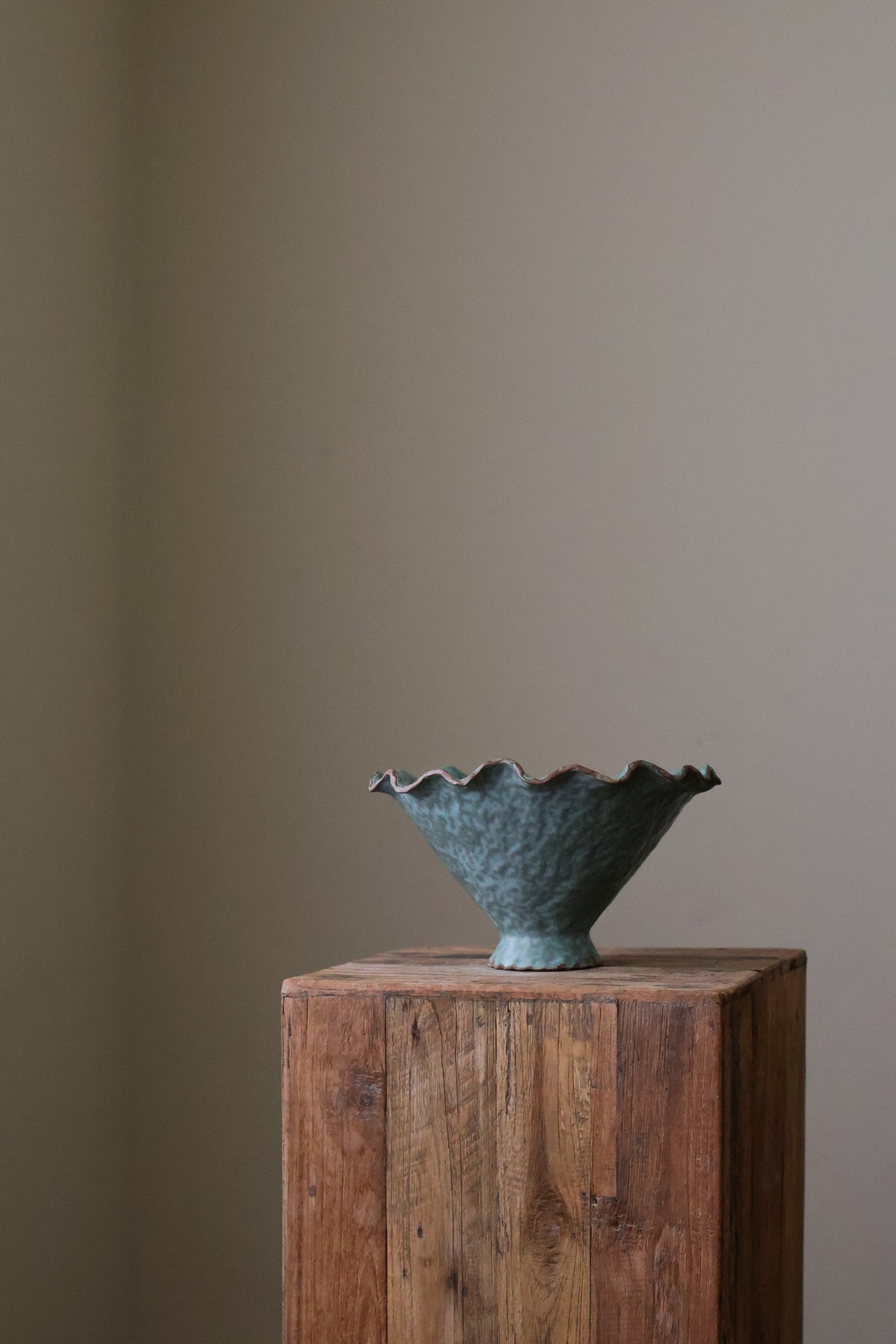 WONKY WAVE BOWL JADE