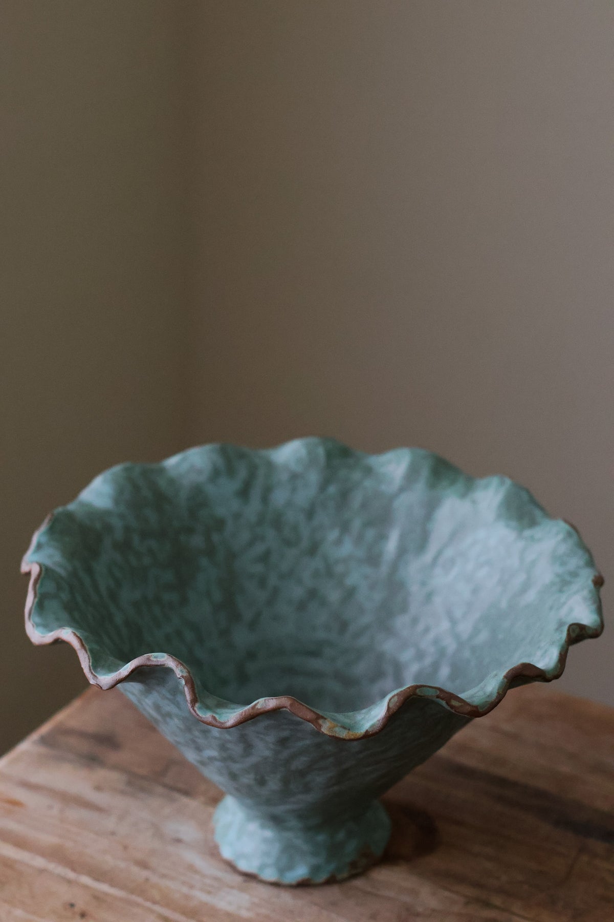 WONKY WAVE BOWL JADE