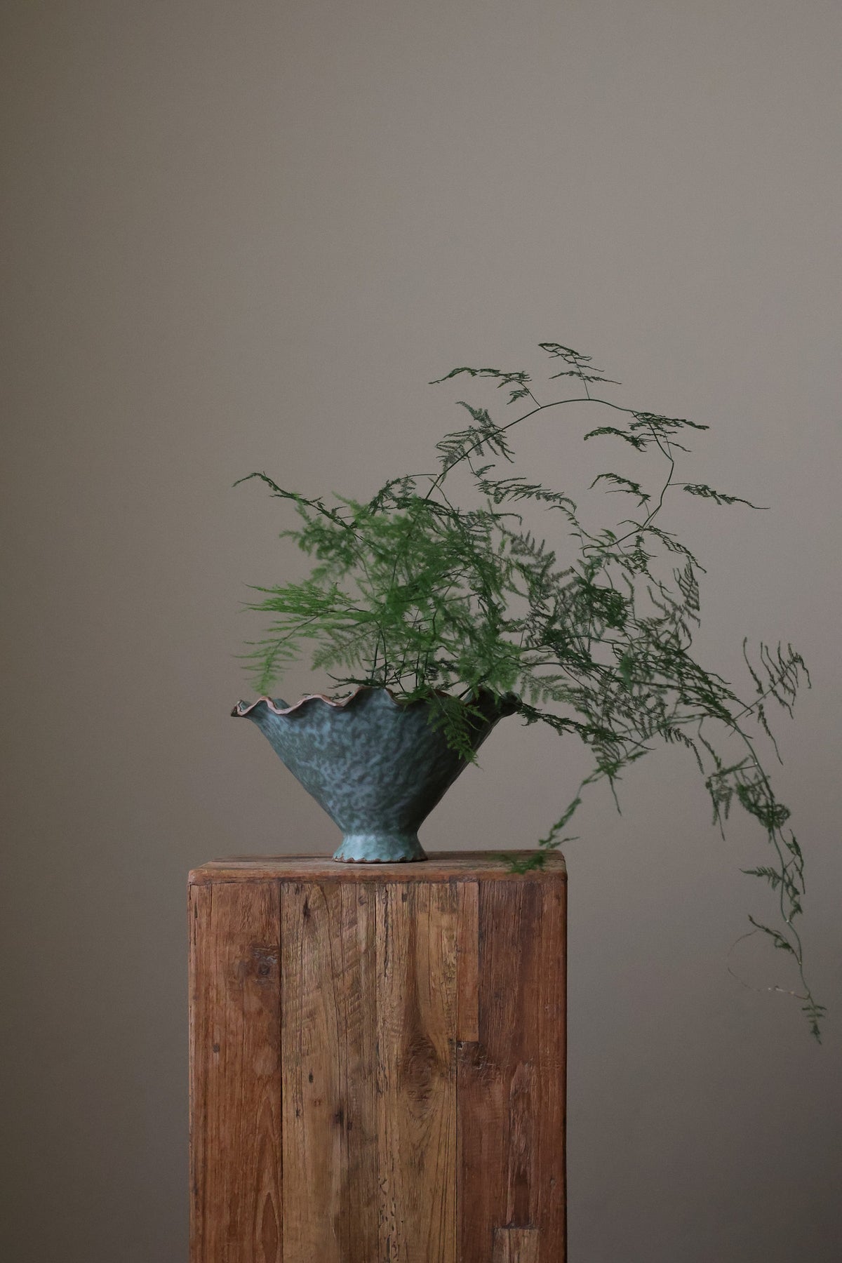 WONKY WAVE BOWL JADE