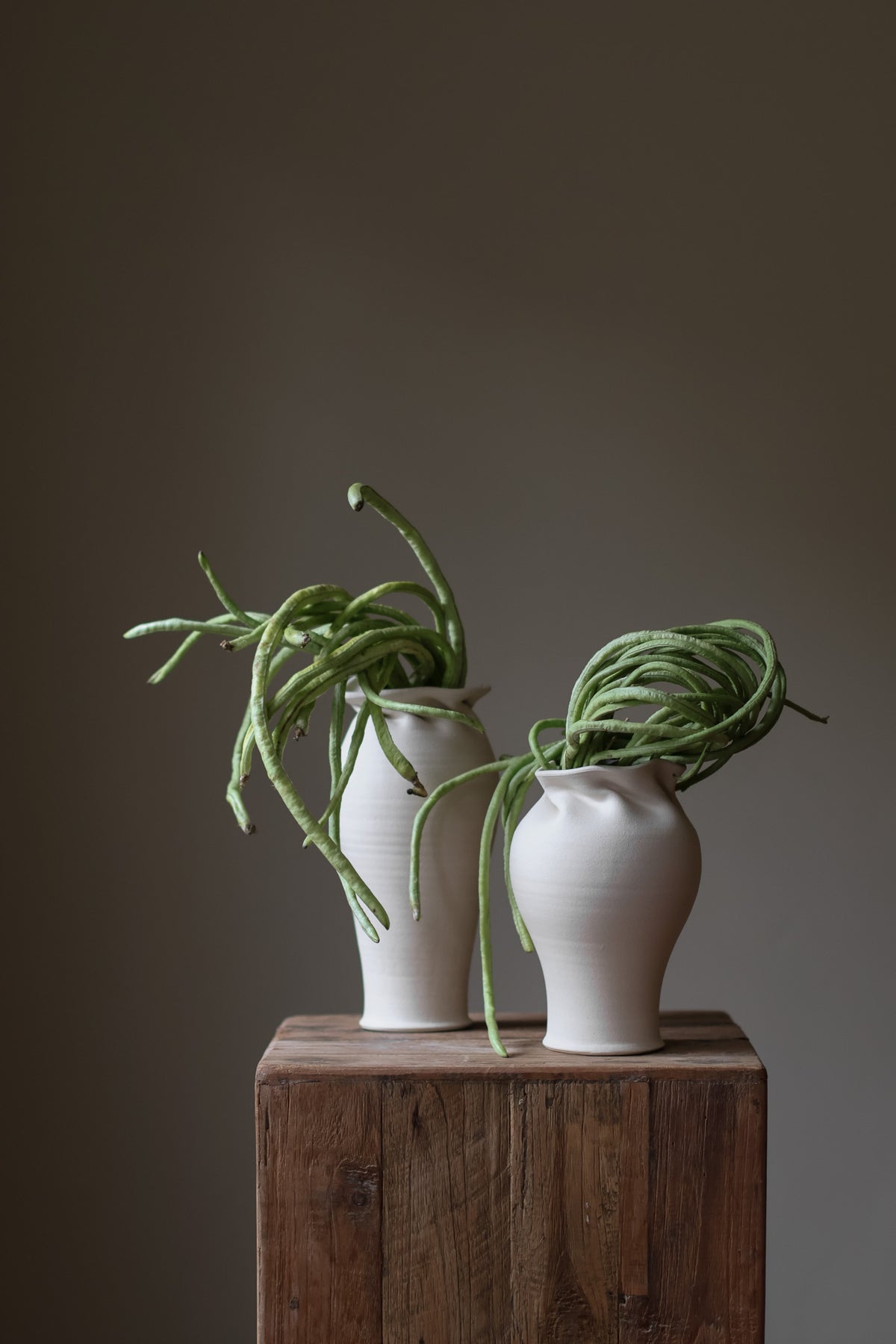 Introducing the Helix Vase, a stunning fusion of contemporary and traditional design. 