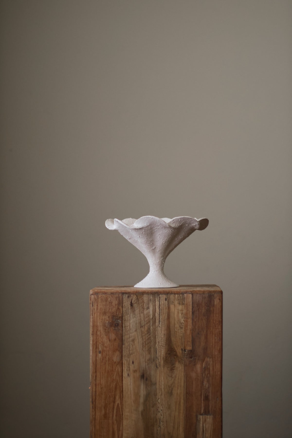 ALVEA SCULPTURAL VESSEL CREAM