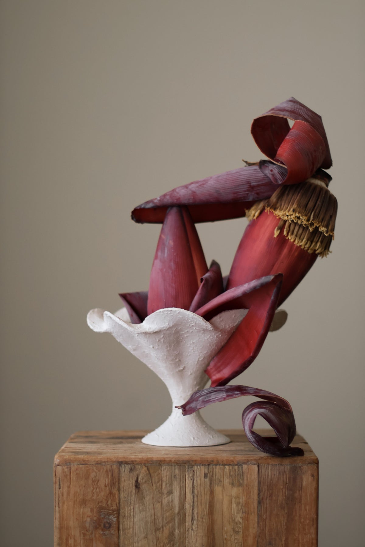 ALVEA SCULPTURAL VESSEL CREAM