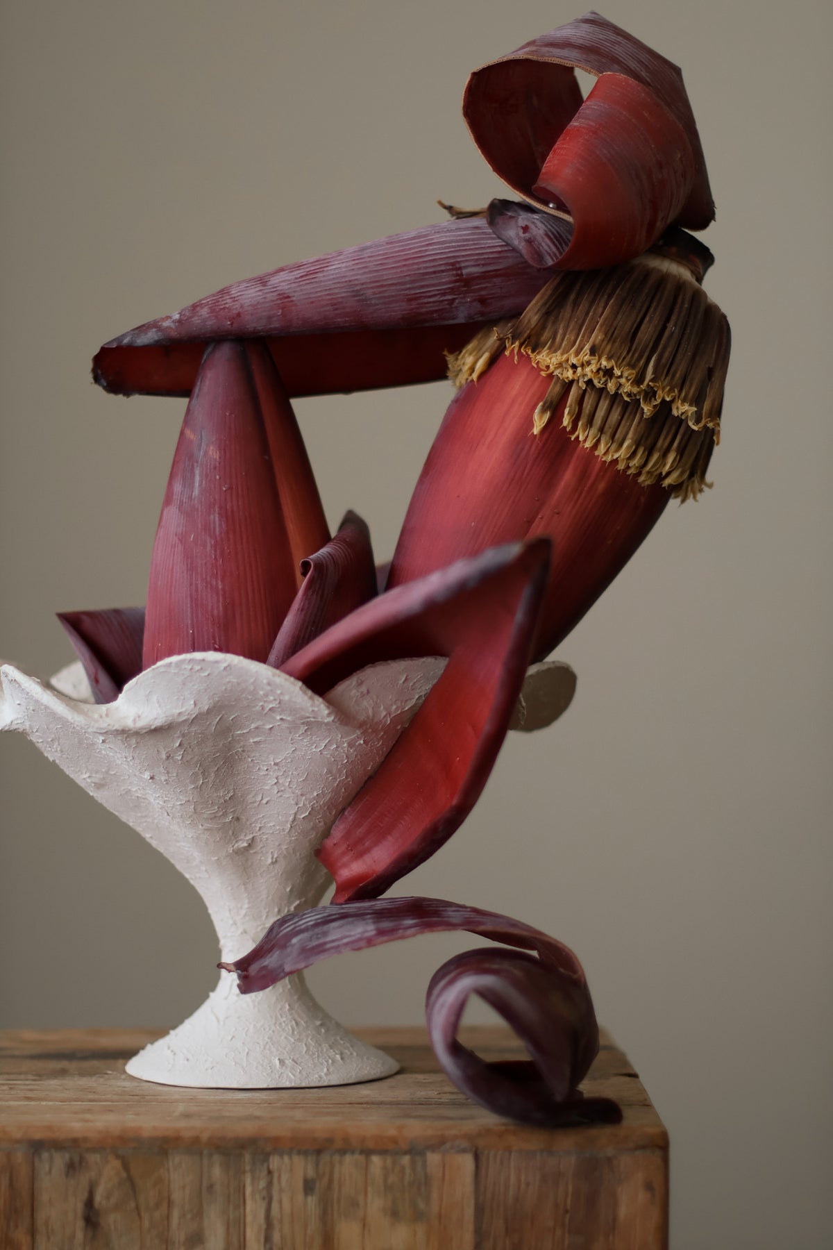 ALVEA SCULPTURAL VESSEL CREAM