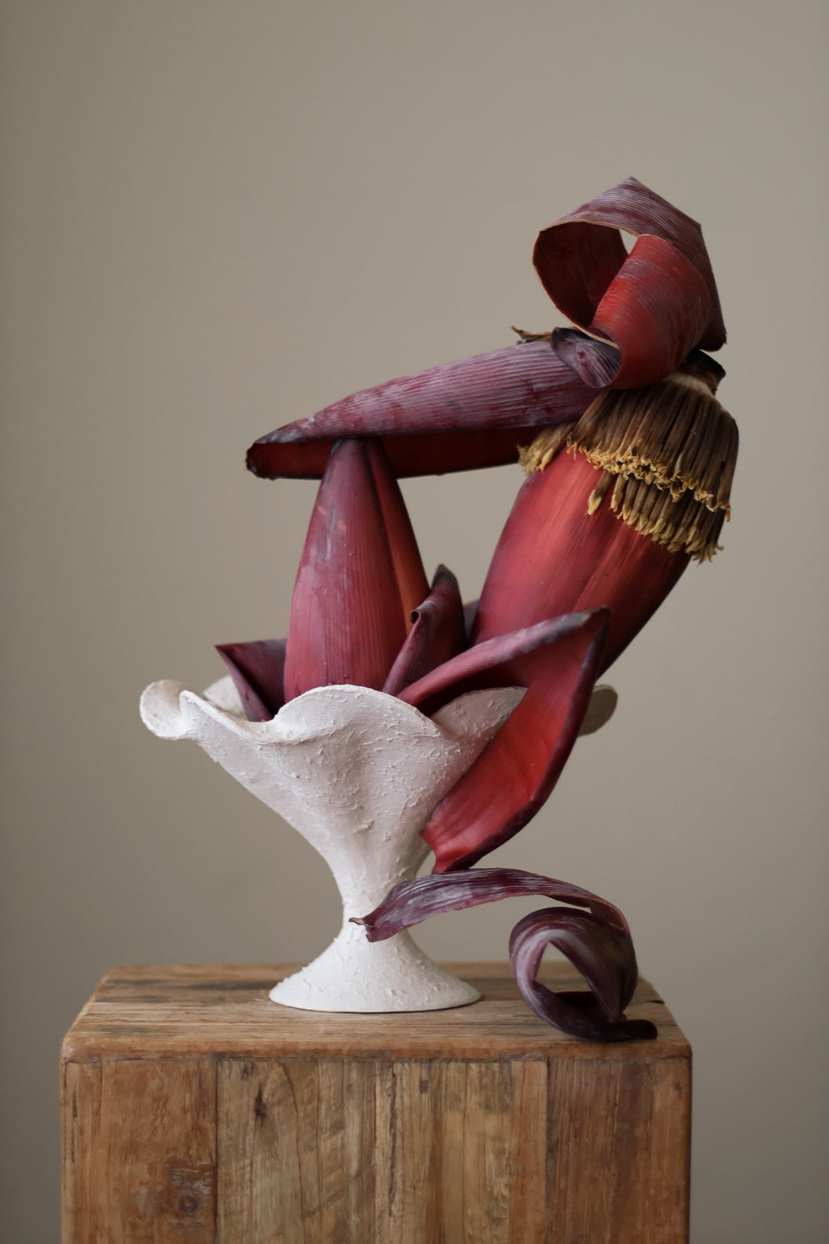 ALVEA SCULPTURAL VESSEL CREAM