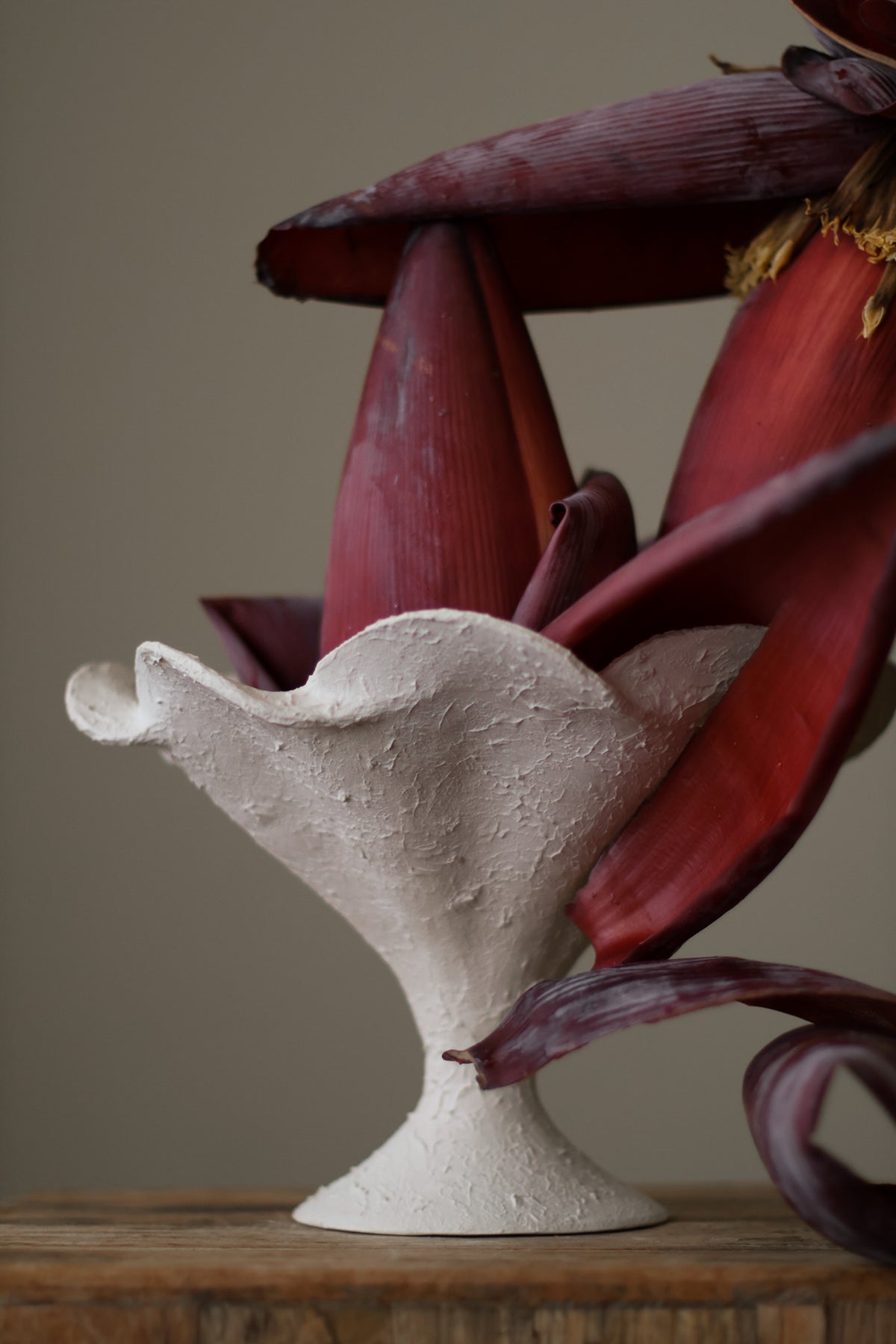 ALVEA SCULPTURAL VESSEL CREAM