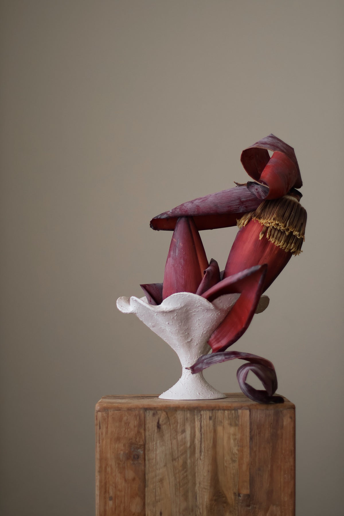 ALVEA SCULPTURAL VESSEL CREAM