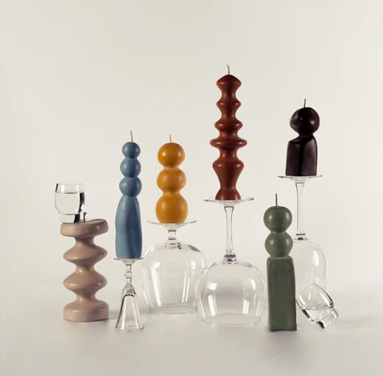 The Libra Sculptural Candle is a delicate piece that illuminate your home while producing a calming scent.