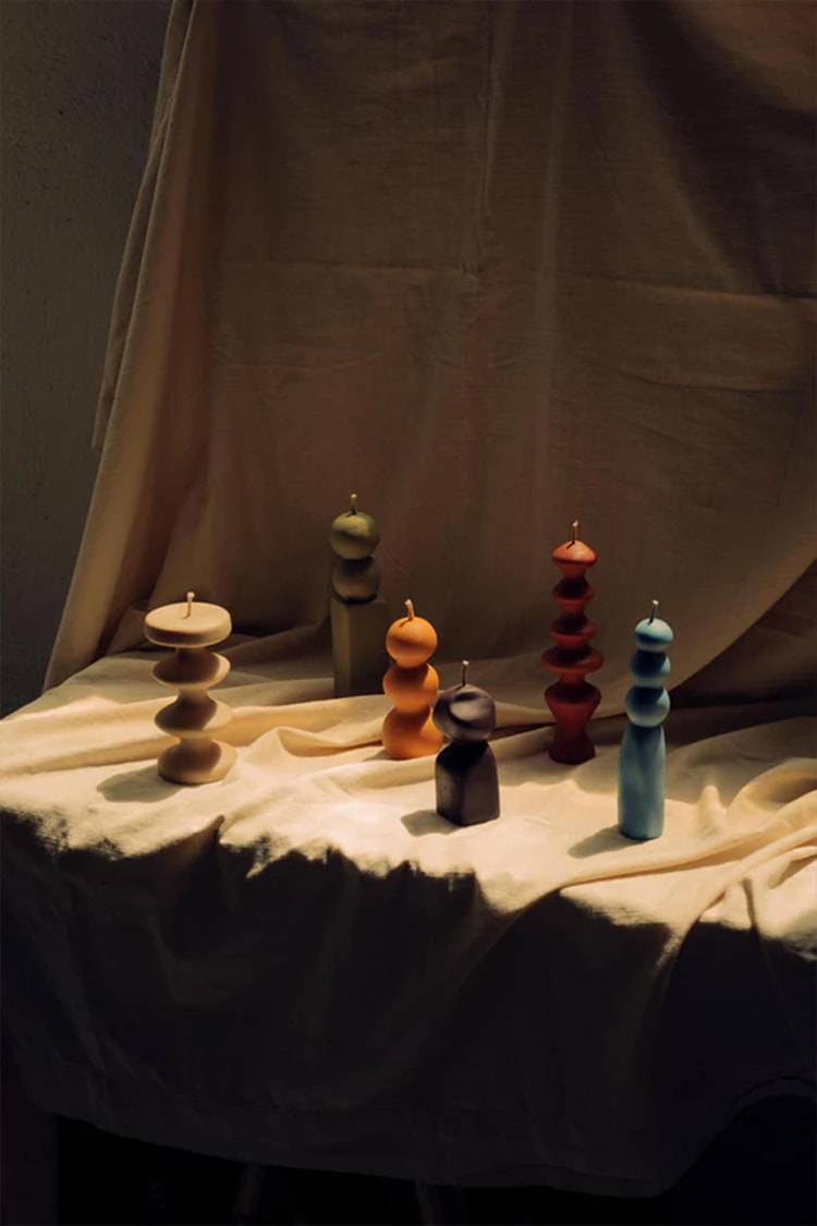 The Libra Sculptural Candle is a delicate piece that illuminate your home while producing a calming scent.