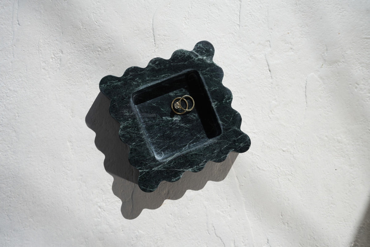 Crafted from marble and other precious materials, the Mini Box by Anastasio Home is a delicate home accessory that adds luxury to everyday items in your home.
